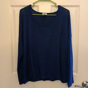 Blue Knit Sweater